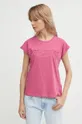 różowy Pepe Jeans t-shirt bawełniany LILITH