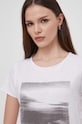 Pepe Jeans tricou din bumbac alb PL505841