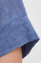 Pepe Jeans t-shirt lniany PL505843 niebieski