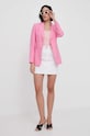 Top Pepe Jeans LANE PL505854 ροζ SS24