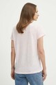 Ruházat Pepe Jeans vászon póló LEIGHTON PL505855 rózsaszín