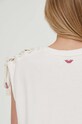 Хлопковый топ Pepe Jeans Kendall PL581424 бежевый