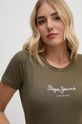 Majica kratkih rukava Pepe Jeans NEW VIRGINIA SS N zelena PL505202