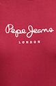 Pepe Jeans t-shirt NEW VIRGINIA SS N PL505202 bordowy