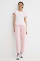 Pepe Jeans t-shirt bawełniany KAYLA PL505823 różowy SS24
