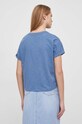 Odzież Pepe Jeans t-shirt bawełniany JAX PL505825 niebieski