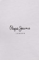 Bavlnené tričko Pepe Jeans LORETTE V NECK PL505826 biela