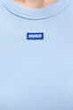 Hugo Blue top Easy Tank_B 50508857 niebieski