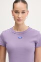 Μπλουζάκι Hugo Blue Baby Tee_B μωβ 50510749