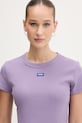 Μπλουζάκι Hugo Blue Baby Tee_B μωβ 50510749