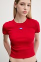 Hugo Blue t-shirt czerwony 50510749