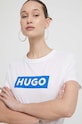 Бавовняна футболка Hugo Blue 50510772 білий