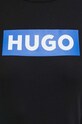 Хлопковая футболка Hugo Blue 50510772 чёрный