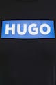 Hugo Blue pamut póló 50510772 fekete