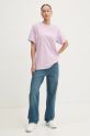 Hugo Blue t-shirt in cotone 50518139 violetto AW24