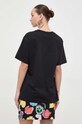 Oblečení Bavlněné tričko Moschino Jeans 0712.3262 černá