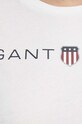 Хлопковая футболка Gant 4200753 белый