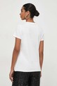 Odzież Liu Jo t-shirt bawełniany TA4195.J6040 beżowy