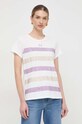 Liu Jo t-shirt bawełniany biały TA4197.J6040