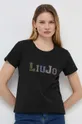 Liu Jo t-shirt bawełniany 100 % Bawełna