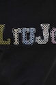 Bavlnené tričko Liu Jo čierna TA4204.JS923