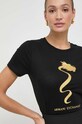 Armani Exchange t-shirt bawełniany czarny 3DYT40.YJCNZ