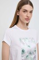 BOSS t-shirt bawełniany biały 50514967