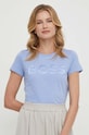 Odzież BOSS t-shirt bawełniany 50514967 niebieski