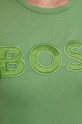 BOSS t-shirt bawełniany zielony 50514967