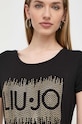Liu Jo tricou negru VA4154.JS360
