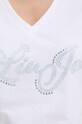 Liu Jo t-shirt bawełniany MA4337.JS923 biały