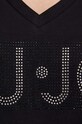 Liu Jo t-shirt bawełniany MA4337.JS923 czarny