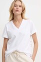 Odzież Liu Jo t-shirt bawełniany MA4398.J4710 biały