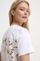 Liu Jo t-shirt bawełniany biały MA4398.J4710