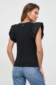 Odzież Liu Jo t-shirt bawełniany MA4417.J6308 czarny