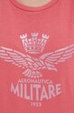Бавовняна футболка Aeronautica Militare TS2247DJ638 рожевий