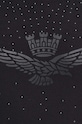 Aeronautica Militare tricou din bumbac negru TS2249DJ638