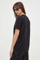 Одежда Хлопковая футболка MSGM 3641MDM92.247002 чёрный