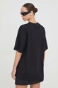 Îmbrăcăminte MSGM tricou din bumbac 3641MDM127.247002 negru
