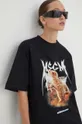 Βαμβακερό μπλουζάκι MSGM Γυναικεία