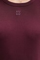 HUGO t-shirt 50512002 bordowy