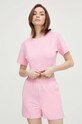 Футболка лаунж HUGO 50520497 рожевий AW24