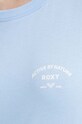 Roxy t-shirt bawełniany Essential Energy ERJKT04130 niebieski
