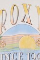 Roxy tricou din bumbac ERJZT05682 alb