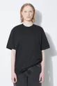 czarny Y-3 t-shirt bawełniany Damski