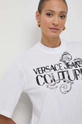 fehér Versace Jeans Couture pamut póló