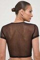 Oblečenie Tričko Versace Jeans Couture 76HAH6A2.J0035 čierna