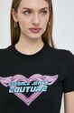 Tričko Versace Jeans Couture černá 76HAHL09.CJ02L