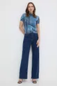 Versace Jeans Couture sweter niebieski