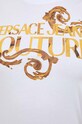 Versace Jeans Couture t-shirt bawełniany 76HAHG00.CJ00G biały